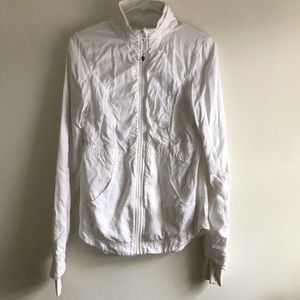 Lululemon White Jacket - size 4